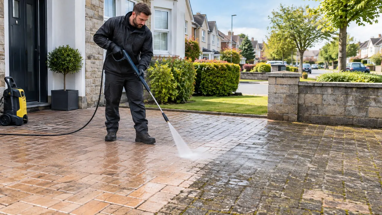 Illustrative image for pressure washing enquiries in Dublin 15